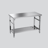 stainless steel Folded Worktable