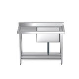 Square Tube Stainless Steel Sink