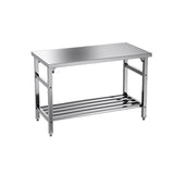 stainless steel Folded Worktable