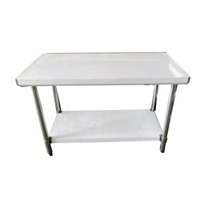 stainless steel Worktable withAdjustable Bottom Shelf